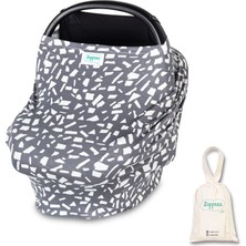 Zuppers Fonksiyonel Puset ve Emzirme Örtüsü - Geo- Kese Hediyeli