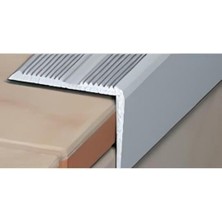 Global 10X10 LAMİNANT PARKE BURUN PROFİLİ DÜZ GRİ