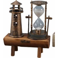 SHC4200 Dekoratif Kum Saati Deniz Feneri Masa Hediyeli Eşya