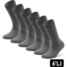 Just Inner Erkek Çorap 6'lı Kışlık (Bambu)
