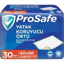 4 Adet Prosafe Yatak Koruyucu Örtü 60X90 cm 30 Lu