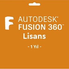 Autodesk Fusion 360 Full Sürüm 1 Cihaz - 1 Yıl Bireysel-Kurumsal Online Lisans