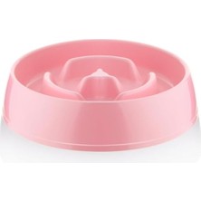 Yavaş Mama Kabı Kedi ve Köpek Için | Yavaş Besleyici Mama Tabağı | Anti-Tıkanma, Kaymaz Taban | 375 ml Oumo