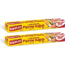 2 Adet Koroplast Hazır Kesilmiş Pişirme Kağıdı 2 x 16 Lı