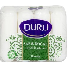 2 Adet Duru Saf & Doğal Klasik Güzellik Sabunu 4X70 280 gr