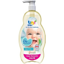 2 Adet Uni Baby Bebek Şampuanı 900 ml