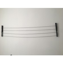 Yer Kaplamayan Katlanır Metal Çamaşırlık | Balkon ve Banyo Uyumlu