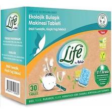 4 Adet Life By Fakir Ekolojik Bulaşık Makinesi Tableti 30LU