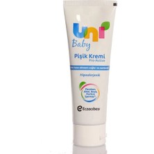 Uni Baby Pro-Active Pişik Kremi 75 ml Hipoalerjenik Özellikli Bebek Bakım Ürünü