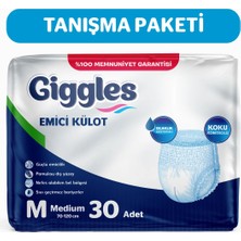 2 Adet Giggles Yetişkin Emici Külot Medium 30 Lu