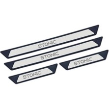 Universal Kia Stonic Tüm Modeller Uyumlu Style Krom Kapı Eşiği 4 Parça