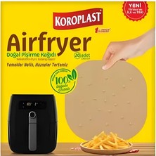 4 Adet Koroplast Airfryer Pişirme Kağıdı 20LI