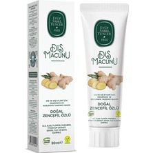 Eyüp Sabri Tuncer Doğal Zencefil Özlü Diş Macunu 90 ml SLS İçermez Bitkisel Ferah Aroma