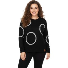 Linsolita Kadın Sıfıryaka Sweatshirt  BGL-ST05115