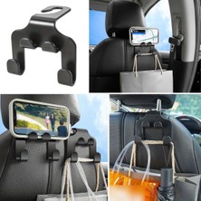 Ototechparca® Oto Koltuk Arkası Düzenleyici Organizer Askılıklı Telefon,tablet Tutucu
