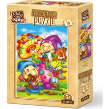Art Puzzle Art Kids Şarkıcı Elfler 16 Ahşap Parça Puzzle