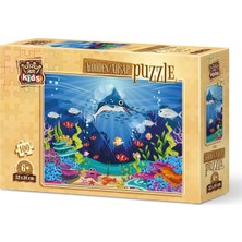 Art Puzzle Art Kids Okyanus Trafiği 100 Parça Ahşap Puzzle