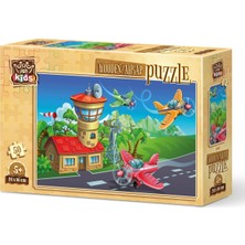 Art Puzzle Art Kids Çılgın Pilotlar 50 Parça Ahşap Puzzle