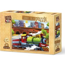 Art Puzzle Art Kids Nereye Çufçufluyoruz? 100 Parça Ahşap Puzzle