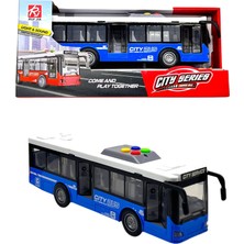 Scowetto 1:16 Ölçekli Işıklı ve Sesli Şehir Otobüsü (City Series) Oyuncak