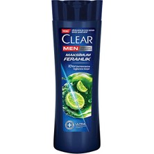 5 Adet Clear Men Kepeğe Karşı Etkili Şampuan Maksimum Ferahlık 350 ml