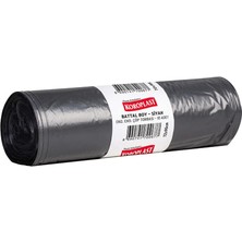 4 Adet Koroplast Battal Boy Büzgülü Çöp Torbası 40 Lı