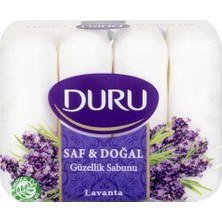 2 Adet Duru Saf & Dogal Lavanta Güzellik Sabunu 4X70 280 gr