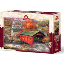 Art Puzzle 3000 Parça Tatlı Hayat Köprüsü Yapboz Eğlenceli Tasarım 15 Yaş ve Üzeri İçin