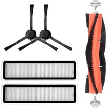 robotyedek Dreame D9 Max Uyumlu Yedek Mopsuz Fırça Hepa Filtre Seti-5 Parça