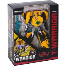 Urfakent LJ1651 Metal Gövdeli Dönüşebilen Robot -Gepettoys