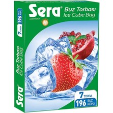 5 Adet Sera Buz Torbasi 7 Li 196 Küp