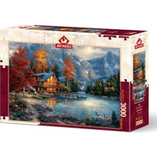 Art Puzzle Güz Yansıması 3000 Parça Puzzle Zorluk Seviyesi: Orta 120 x 85 cm Boyutunda