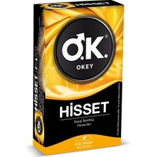 2 Adet Okey Hisset Prezervatif 10 Lu