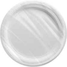 2 Adet Soyalan Plastik Tabak Büyük 10 Lu