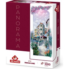 Art Puzzle Çiçekler İçinde Venedik  1000 Parça Panorama Puzzle
