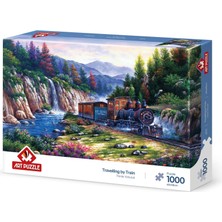 Art Puzzle Trenle Yolculuk 1000 Parça Puzzle