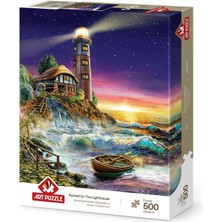Art Puzzle Deniz Fenerinden Günbatımı 500 Parça Puzzle
