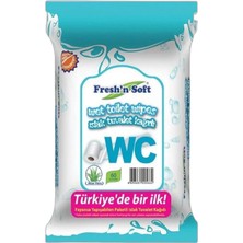 Fresh N Soft 60'lı Islak Tuvalet Kağıdı Aloe Vera Kokusuyla Hassas Temizlik Sağlar