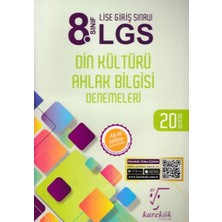 Karekök Yayıncılık Karekök Yayınları 8. Sınıf LGS Din Kültürü ve Ahlak Bilgisi Denemeleri