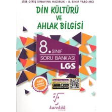 Karekök Yayıncılık  8. Sınıf LGS Din Kültürü ve Ahlak Bilgisi Soru Bankası