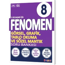 Gama Yayınları Fenomen Yayıncılık  8. Sınıf Fenomen Görsel ve Grafik Okuma Soru Bankası