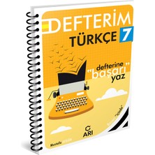 Arı Yayıncılık  7. Sınıf Türkçe Defterim