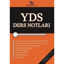 Sokak Kitapları Yayınları YDS Ders Notları