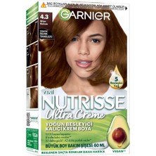 5 Adet Garnier Nutrisse 4.3 Altın Kahve Saç Boyası