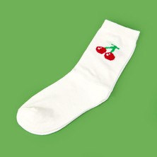Matmel Soft Cherry Çorap - Ekru