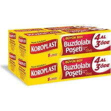 2 Adet Koroplast Buzdolabı Poşeti 4 Al 3 Öde Büyük Boy 80 Li