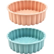 Tutku Silikon Kek Kalıbı Yuvarlak Geniş 27 cm