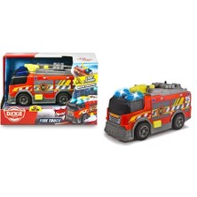 SHC4200 203302028 Dickie, Sesli ve Işıklı Itfaiye Kamyonu 15 cm