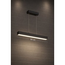 Dizano Lineer LED Aydınlatma 50CM 4000K Günışığı, Salon ve Ofis Kullanımı, Sarkıt Veya Sıva Üstü