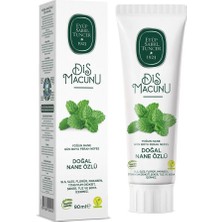 5 Adet Eyüp Sabri Tuncer Doğal Nane Özlü 90 ml Florürsüz Diş Macunu